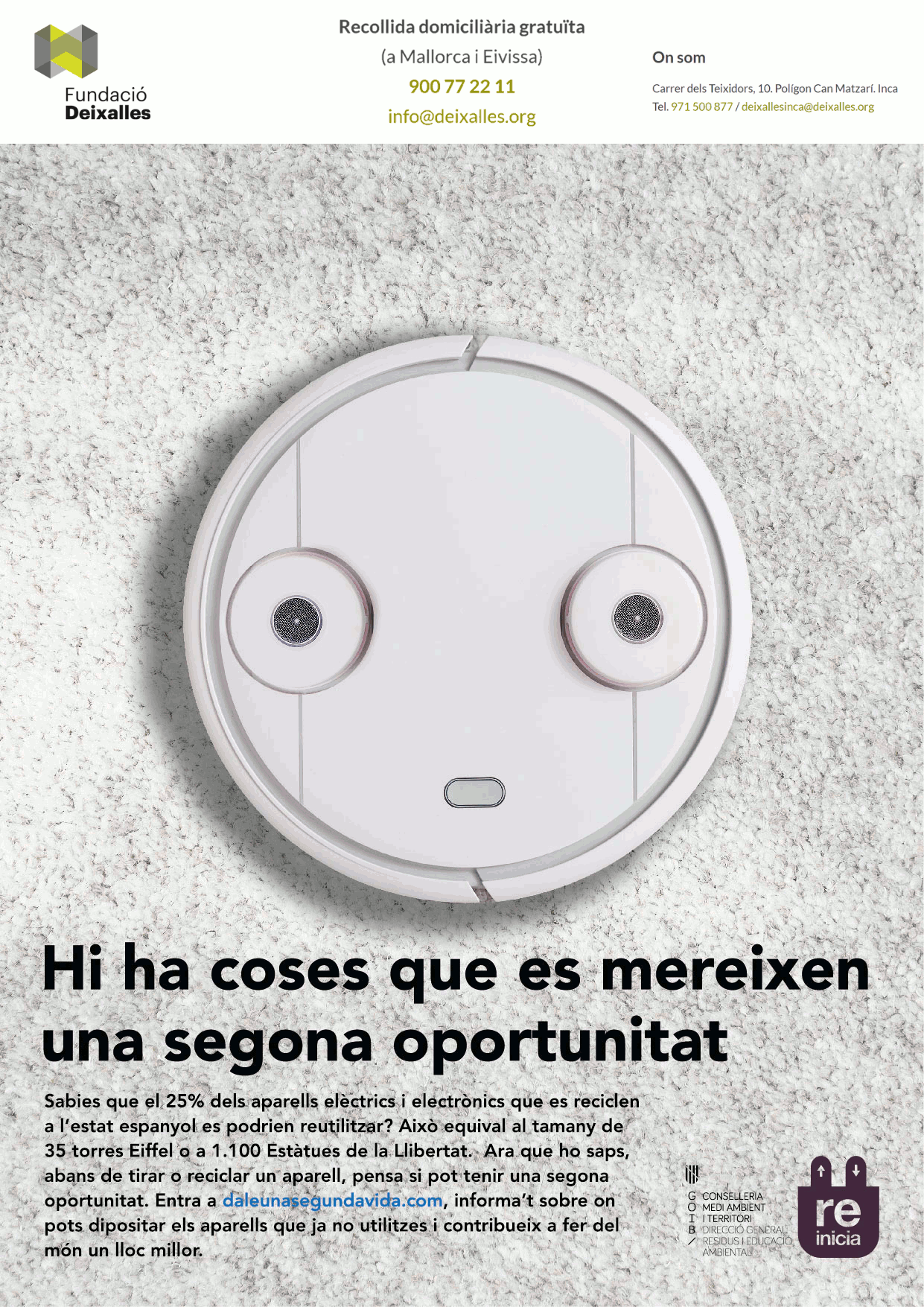 enllaç daleunasegundavida.com dale una segunda vida
